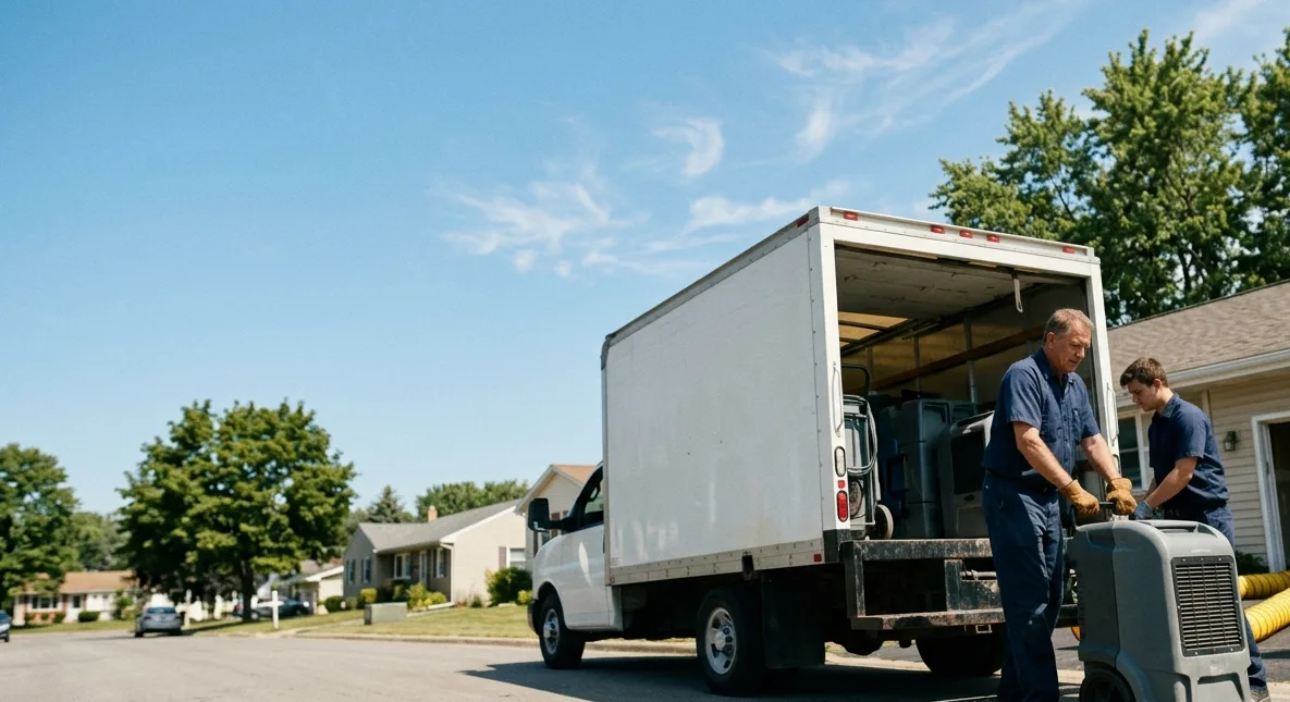 Water Damage Cleanup in Uhrichsville, OH near me